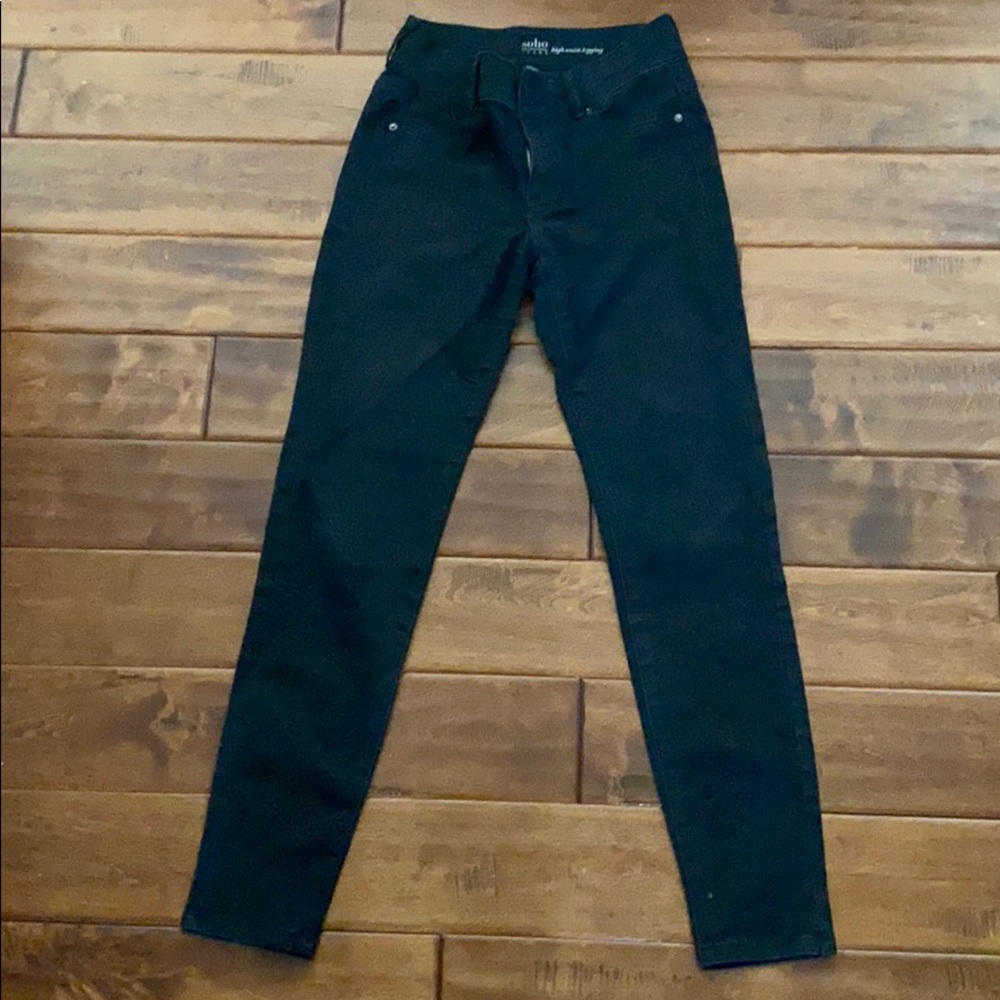 NY&C Black Soho High Waisted Jegging